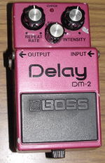 BOSS DM-2 Delay 分解検証 ギター・エフェクターの自作改造【松美庵】